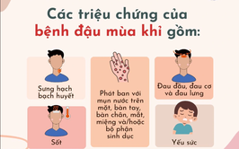 Tổ chức Y tế Thế giới công bố tình trạng khẩn cấp về sức khỏe cộng đồng quốc tế với dịch đậu mùa khỉ