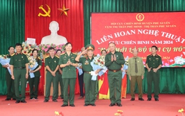 LIÊN HOAN NGHỆ THUẬT CỰU CHIẾN BINH NĂM 2024 “MÃI MÃI LÀ BỘ ĐỘI CỤ HỒ” CỤM THỊ TRẤN PHÚ XUYÊN – THỊ TRẤN PHÚ MINH