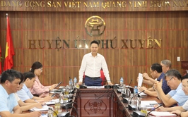 Tiểu ban Văn kiện Đại hội Đảng bộ huyện tổ chức hội nghị làm việc chuyên đề với Uỷ ban MTTQ và các tổ chức chính trị xã hội huyện.