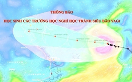 Ngày mai, học sinh các trường học trên địa bàn quận Hoàn Kiếm nghỉ học để tránh siêu bão Yagi