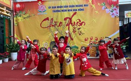 Lễ hội chào mừng Tết nguyên đán Ất Tỵ của trường mầm non Hoa Hồng