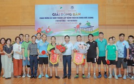Tăng cường thể lực, gắn kết tinh thần, hướng tới phục vụ người bệnh tốt hơn