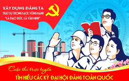 Cuộc thi trực tuyến tìm hiểu các kỳ Đại hội Đảng toàn quốc