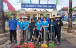 Phú Xuyên Tích cực hưởng ứng cuộc thi “Thôn, tiểu khu sáng – xanh – sạch – đẹp”, “Trường học, trạm Y tế sáng – xanh – sạch – đẹp”
