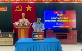 Tiểu đoàn 5 - Trung đoàn 64 hưởng ứng cuộc vận động 