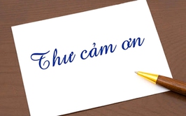 Thư cảm ơn của Công an thành phố Hà Nội