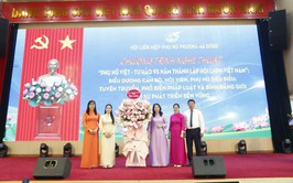 Ấn tượng chương trình nghệ thuật “Phụ nữ Việt- Tự hào 95 năm thành lập Hội LHPN Việt Nam”