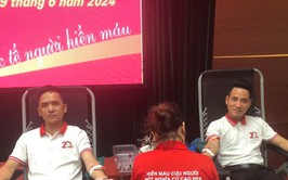 Anh Cao Văn Cường - Bí thư Chi bộ 30 lần hiến máu cứu người