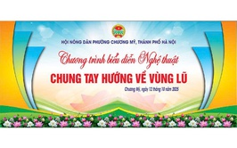 Thông báo chương trình Hội thao và biểu diễn nghệ thuật “Chung tay hướng về vùng lũ”
