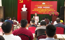 Hội nghị hướng dẫn quy trình giới thiệu nhân sự tham gia ứng cử Trưởng thôn, Trưởng tiểu khu, nhiệm kỳ 2025-2028