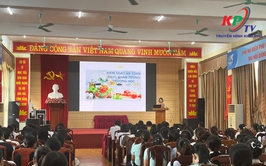 UBND xã Kiều Phú tổ chức hội nghị tập huấn công tác an toàn thực phẩm trong các cơ sở giáo dục có tổ chức bán trú