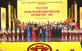 Đồng chí Chủ tịch UBND phường Cầu Giấy tham dự Đại hội thi đua yêu nước thành phố Hà Nội giai đoạn 2025-2030