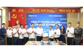 Công ty Cổ phần Đầu tư Thương mại & Phát triển Công nghệ FSI đã có buổi làm việc với lãnh đạo xã Minh Châu về thúc đẩy chuyển đổi số tại địa phương