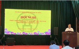 UBND xã Đại Xuyên triển khai Chiến dịch “Làm giàu, làm sạch Cơ sở dữ liệu quốc gia về đất đai”