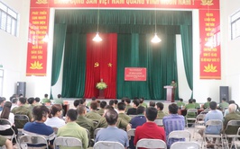 Công an xã Phượng Dực khai giảng lớp bồi dưỡng nghiệp vụ cho lực lượng bảo vệ an ninh trật tự cơ sở năm 2025