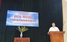 UBND XÃ SÓC SƠN TỔ CHỨC HỘI NGHỊ TẬP HUẤN CHO TỔ CHUYỂN ĐỔI SỐ CỘNG ĐỒNG