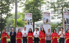 Cửa Nam: Trưng bày quy hoạch kiến trúc khu phố cũ tại vườn hoa Tao Đàn