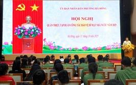 Trên 200 cán bộ, CCVC, NLĐ phường Hà Đông tham gia tập huấn công tác bảo vệ bí mật Nhà nước năm 2025