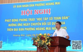 Hoàng Mai phát động phong trào “Học tập số toàn dân”