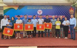 Sôi nổi giải kéo co, bóng chuyền hơi, cờ vua, cờ tướng - Đại hội thể dục thể thao phường Phú Lương lần I - năm 2025