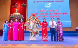 Hội LHPN phường Thanh Xuân kỷ niệm 95 năm ngày thành lập Hội Liên hiệp Phụ nữ Việt Nam 20/10