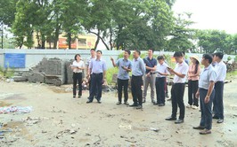 Thường trực HĐND xã Phúc Lộc giám sát thực tế việc thực hiện các dự án trên địa bàn xã