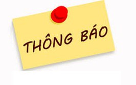 Thông báo về khoá đào tạo dài hạn 