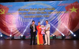 Xã Suối Hai phối hợp tổ chức chương trình nghệ thuật đặc biệt chào mừng Đại hội thi đua yêu nước thành phố Hà Nội giai đoạn 2025 – 2030, chào mừng Đại hội Đại biểu Đảng bộ thành phố Hà Nội