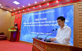 Quảng Oai đẩy mạnh chuyển đổi số, đưa trí tuệ nhân tạo vào hoạt động chuyên môn