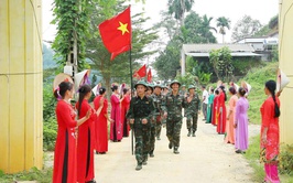 Trường sĩ quan Lục Quân I, Thực hiện nhiệm vụ Hành quân dã ngoại làm công tác dân vận trên địa bàn xã Yên Xuân