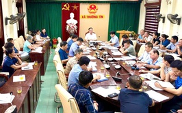 Xã Thường Tín kiên quyết xử lý nghiêm các vi phạm về đất đai, trật tự xây dựng