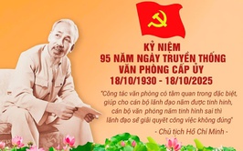 Kỷ niệm 95 năm ngày truyền thống văn phòng cấp ủy