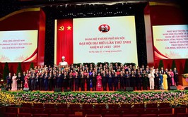 Danh sách Ban Chấp hành Đảng bộ Thành phố Hà Nội khóa XVIII nhiệm kỳ 2025 - 2030, gồm 75 đồng chí