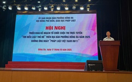 Hội nghị tuyên truyền, phổ biến những nội dung cơ bản của Luật Thủ đô và các văn bản hướng dẫn thi hành luật, triển khai cuộc thi trực tuyến 