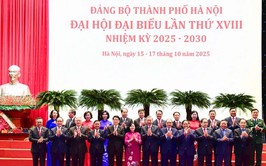 Danh sách 75 Ủy viên Ban Chấp hành Đảng bộ thành phố Hà Nội khóa XVIII, nhiệm kỳ 2025-2030