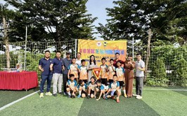 Chung kết Giải bóng đá nam khối Tiểu học phường Dương Nội năm 2025