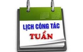 Kế hoạch công tác tuần 41