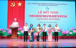 Mít tinh kỷ niệm 95 năm ngày thành lập Hội liên hiệp phụ nữ Việt Nam (20/10/1930 – 20/10/2025)