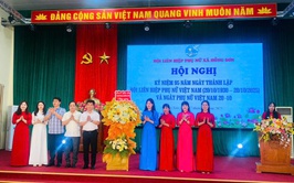 Phụ nữ xã Hồng Sơn phát huy truyền thống 95 năm lan tỏa tinh thần đoàn kết, sáng tạo trong thời kỳ mới