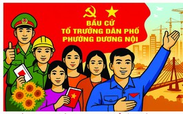 Phát huy dân chủ ở cơ sở, cử tri Dương Nội tích cực tham gia bầu cử Tổ trưởng 4 tổ dân phố