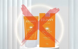 Tạm ngừng lưu hành sản phẩm mỹ phẩm