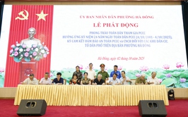 Phường Hà Đông phát động Phong trào “Toàn dân tham gia PCCC”