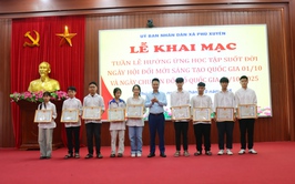 Xã Phú Xuyên: Khai mạc Tuần lễ hưởng ứng học tập suốt đời năm 2025