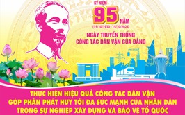 KỶ NIỆM 95 NĂM NGÀY TRUYỀN THỐNG CÔNG TÁC DÂN VẬN CỦA ĐẢNG (15/10/1930 - 15/10/2025)