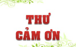 Thư cảm ơn
