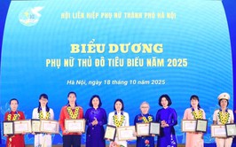 Hội Liên hiệp phụ nữ TP Hà Nội tiếp tục dẫn đầu trong các phong trào thi đua yêu nước