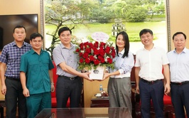 UBND phường Chương Mỹ tổ chức gặp mặt chúc mừng nữ cán bộ, công chức nhân kỷ niệm 95 năm Ngày Phụ nữ Việt Nam 20/10