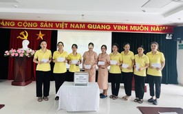 Trường Mầm non Phương Liên chung tay hướng về đồng bào vùng lũ