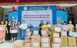 Trường Tiểu học Tam Khương chung tay sẻ chia – Hướng về đồng bào thân yêu