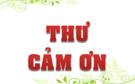 Thư cảm ơn của Ủy ban MTTQ Việt Nam xã Phú Nghĩa kết thúc đợt vận động ủng hộ đồng bào khắc phục hậu quả thiên tai, bão lũ